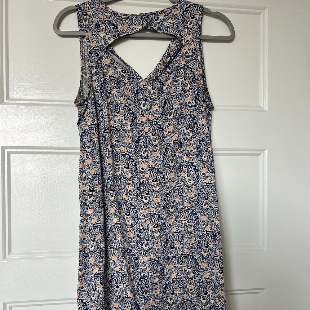 Gap Women's small paisley print shift mini dress